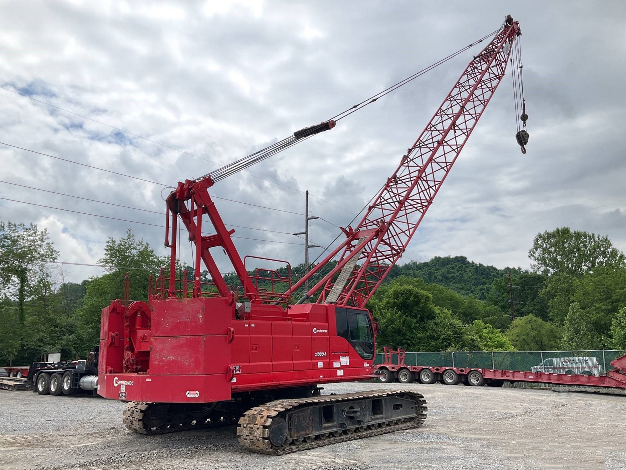 Lattice Cranes | Lattice Boom Cranes for Sale | Dozier Crane ...