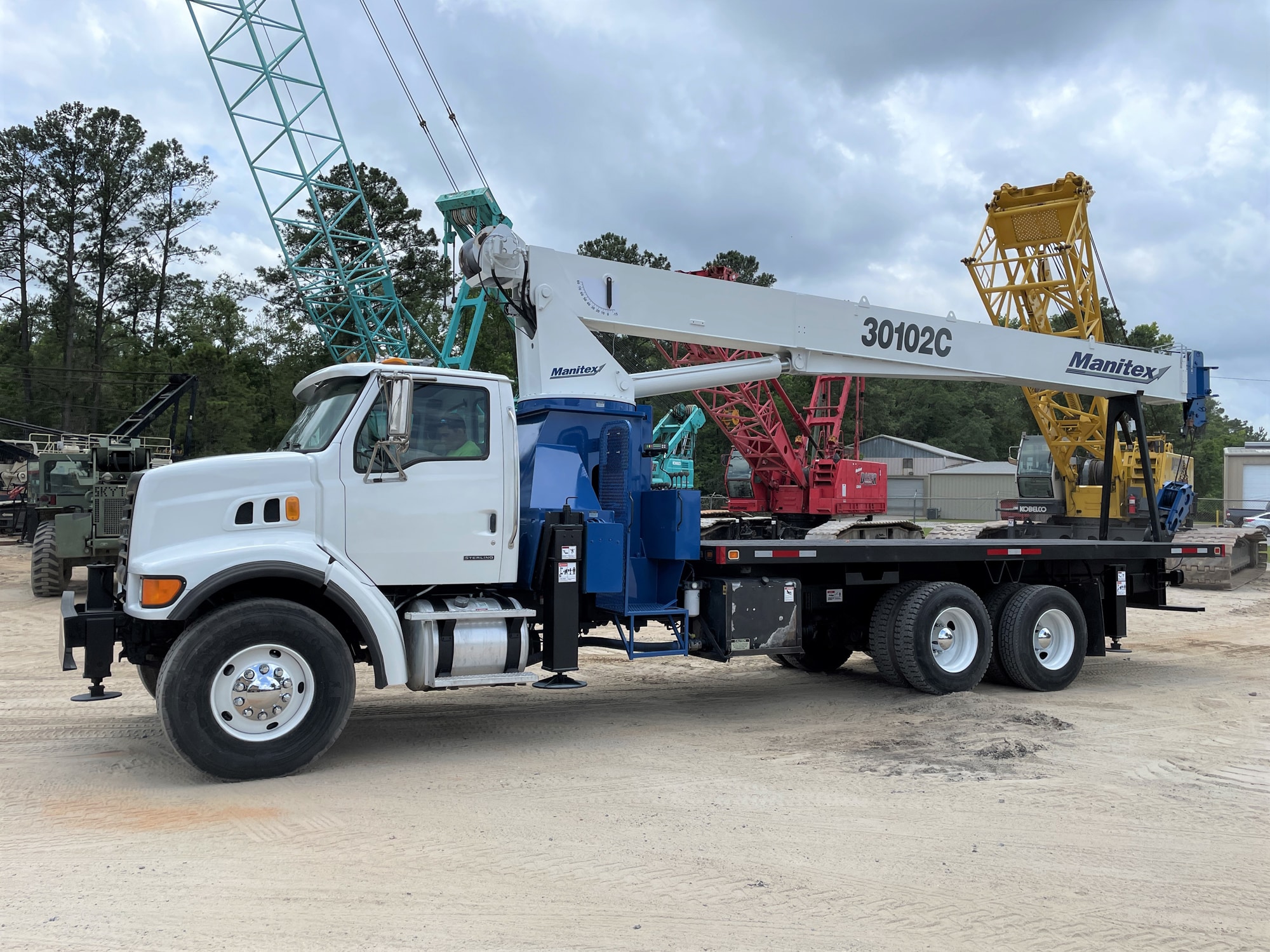 2006 Manitex 30102C 2191 Boom Truck Cranes Boom Trucks For Sale 