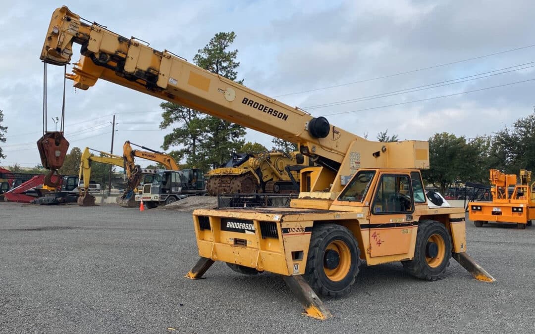 2012 Broderson IC-200-3G 15-Ton Carry Deck Crane For Sale