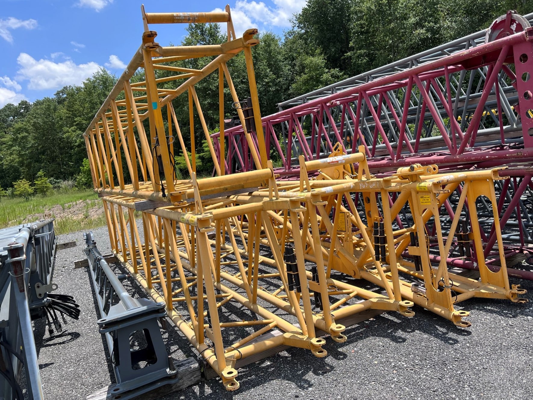 Liebherr LTR 1100 Complete Jib Dozier Crane Machinery Co